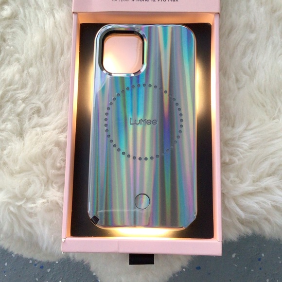 Lumee Halo by Paris Hilton Lighted Cell Phone Case for iPhone 12 Pro Max- NWT - Picture 7 of 7